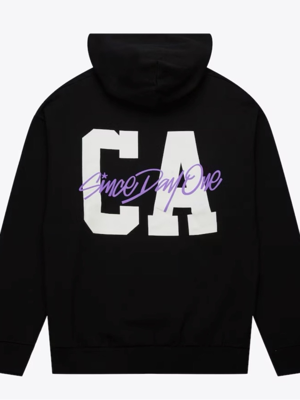 Los Angeles Lakers Black Hardwood Classics Home Team Pullover Hoodie size XL - Picture 2 of 2